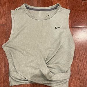 Nike workout cropped top